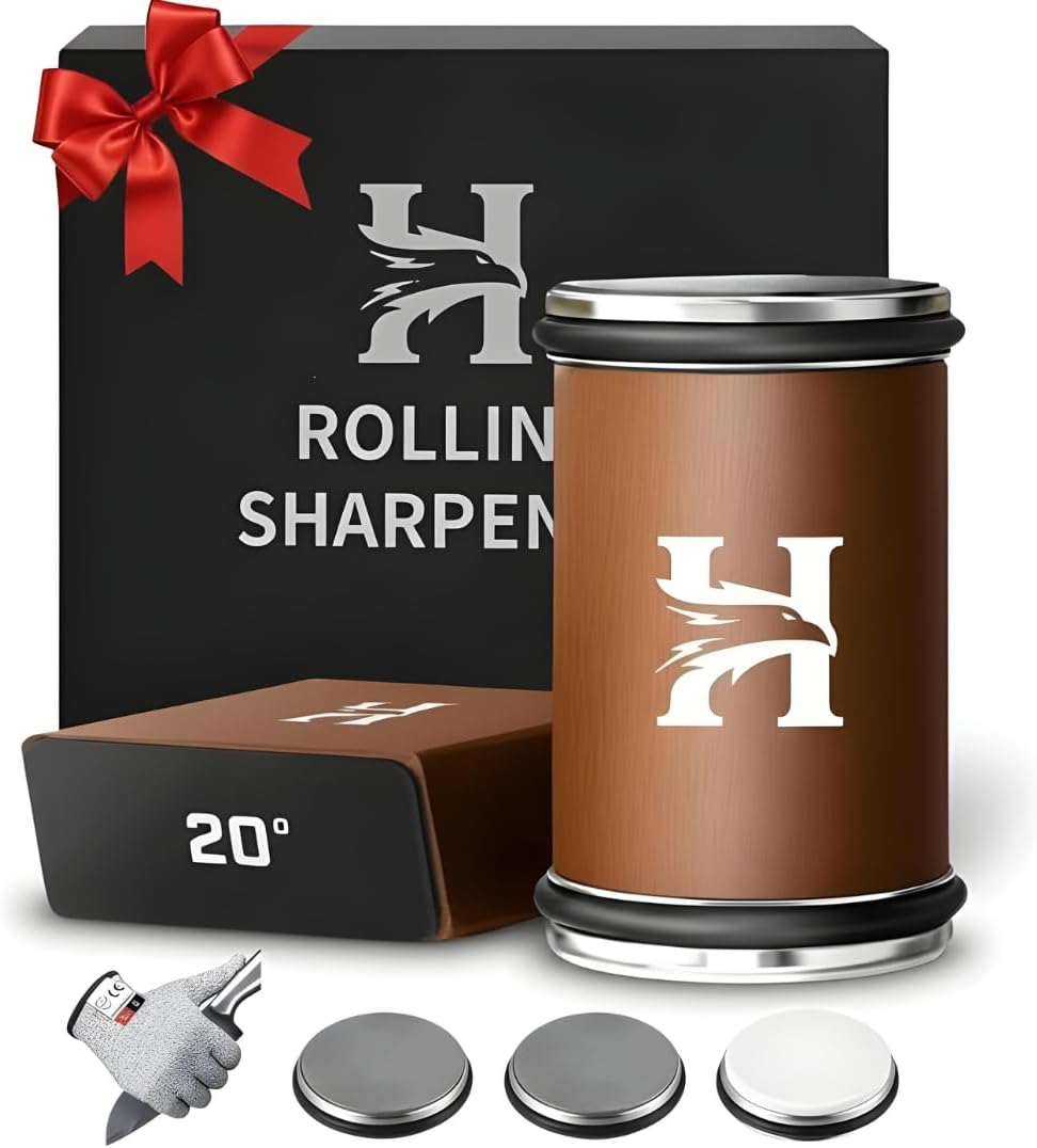 High Carbon Stainless Steel Rolling Knife Sharpener Kit